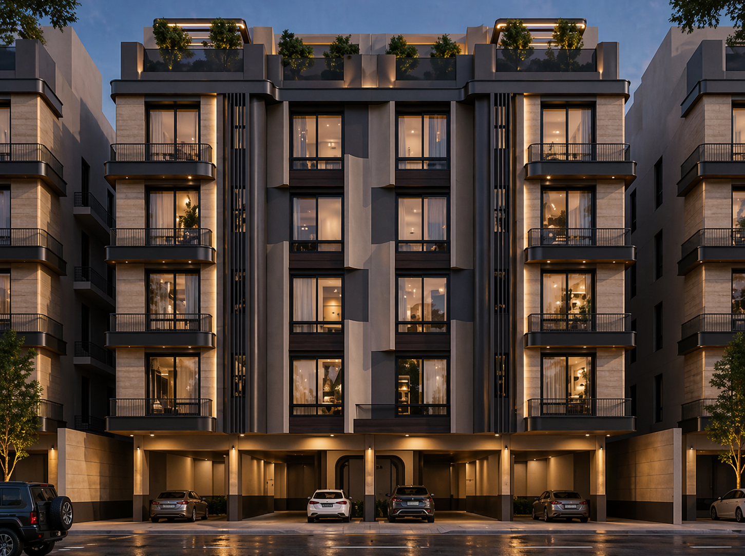 Luxury apartments for sale in Al Yaqoot district Jeddah 