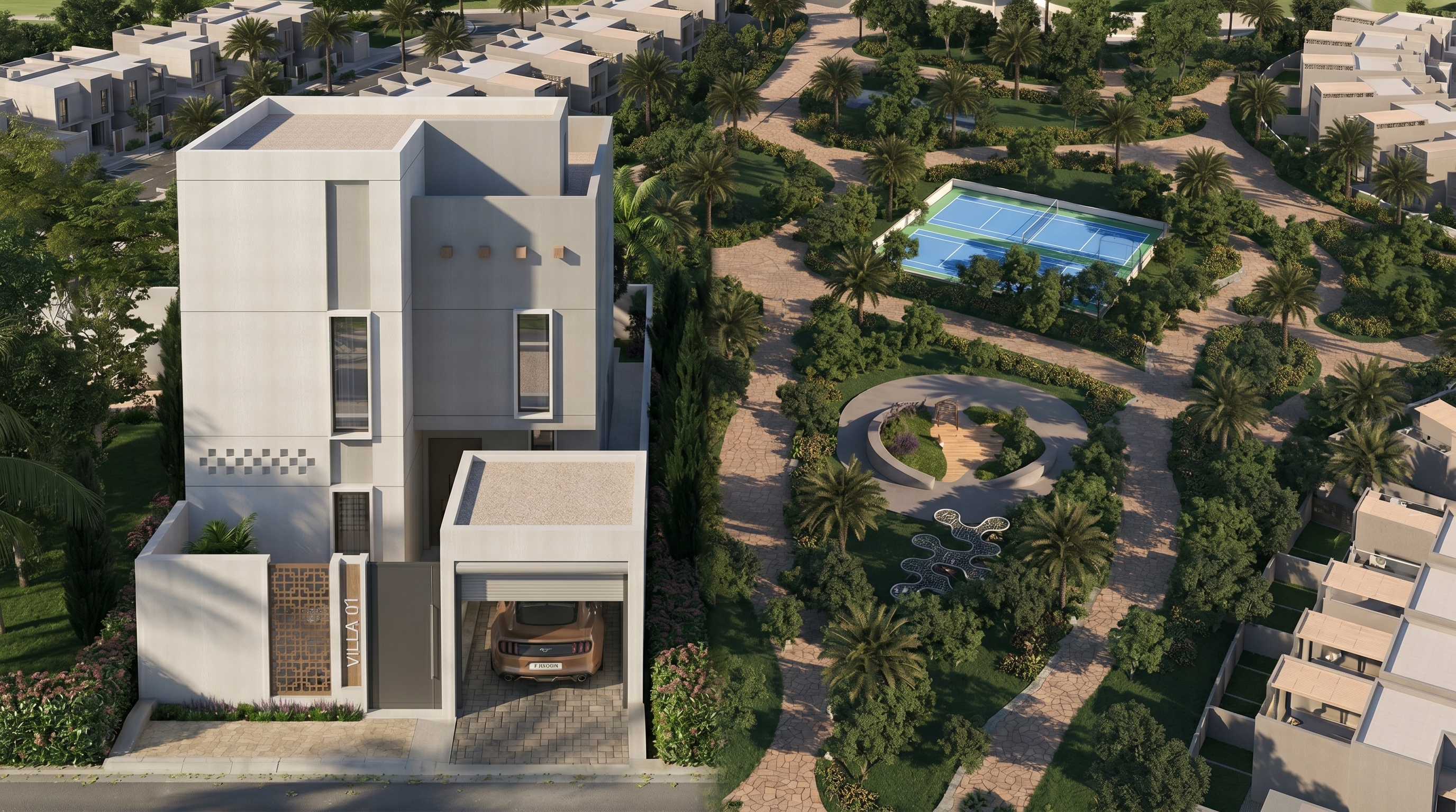 Rovan Villas Model Azian Al-Hadaba Project