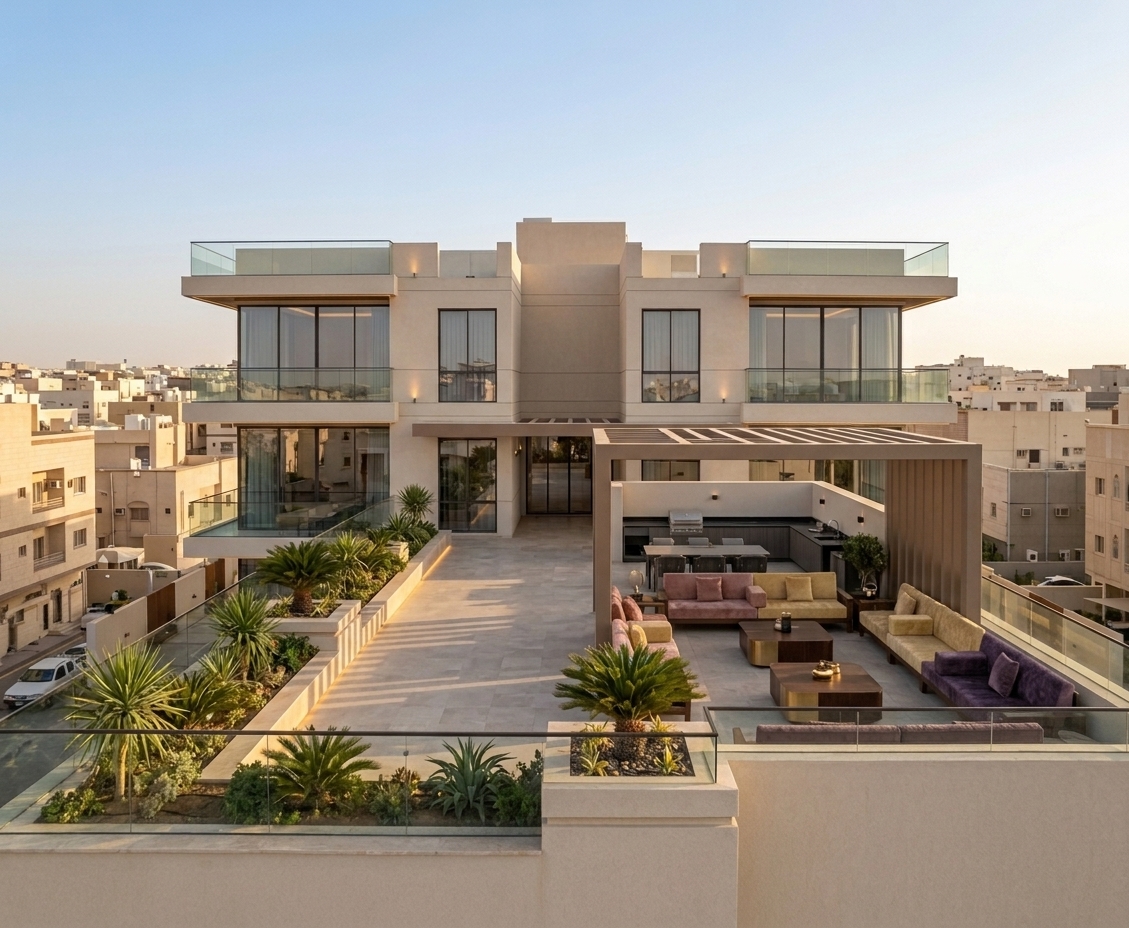roof with Villa Privacy | Private Elevator & Entrance | Clover Project