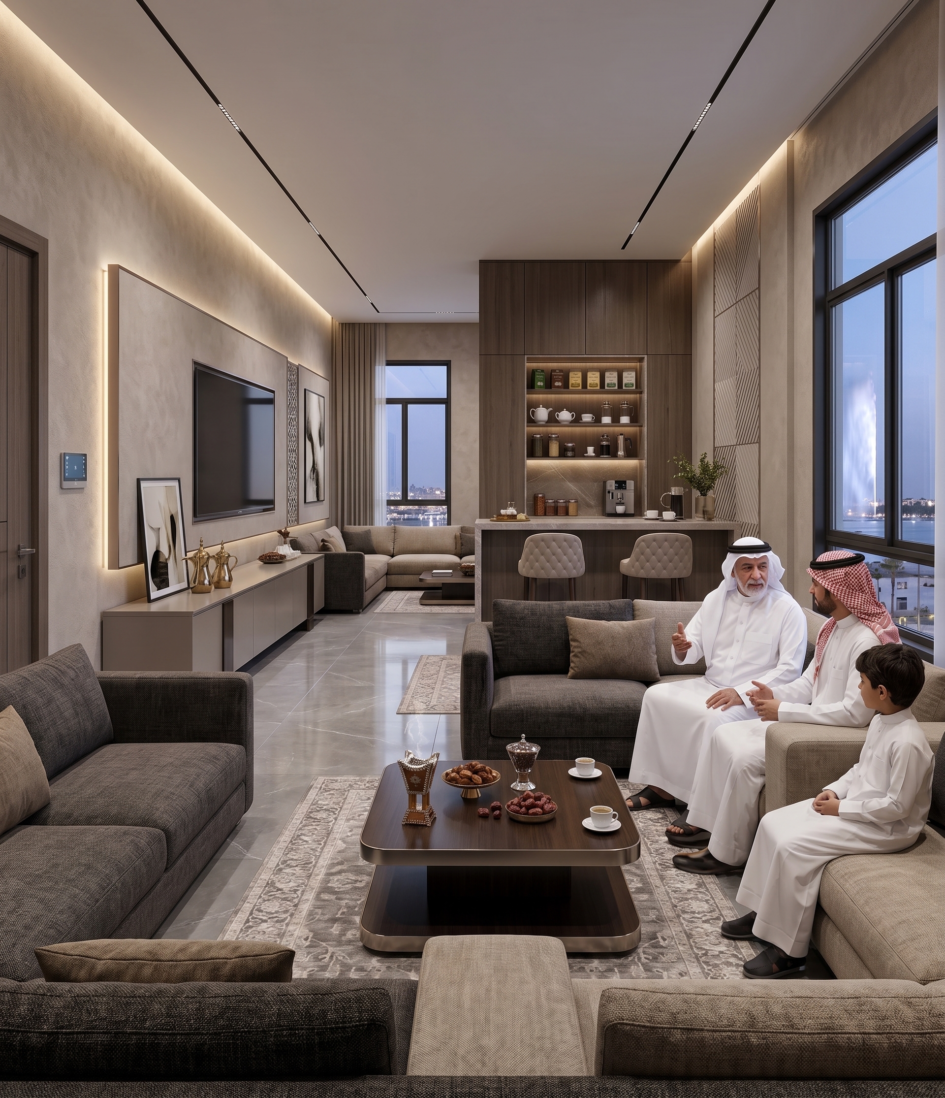 Modern Apartment in Al-Hamra 