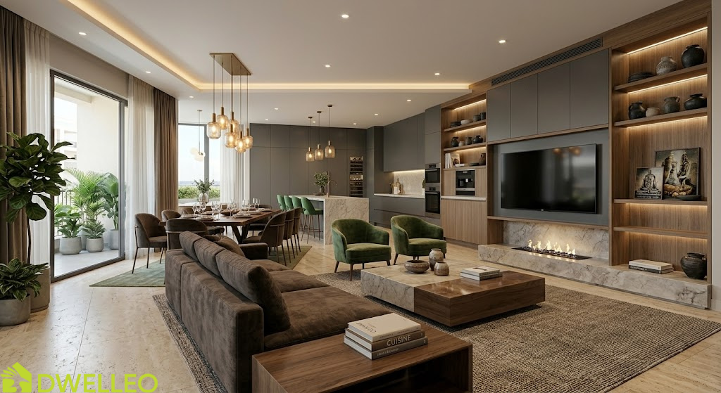 Jawhara Al-Rehab (116 sqm): Spaces Designed for Comfort and Privacy