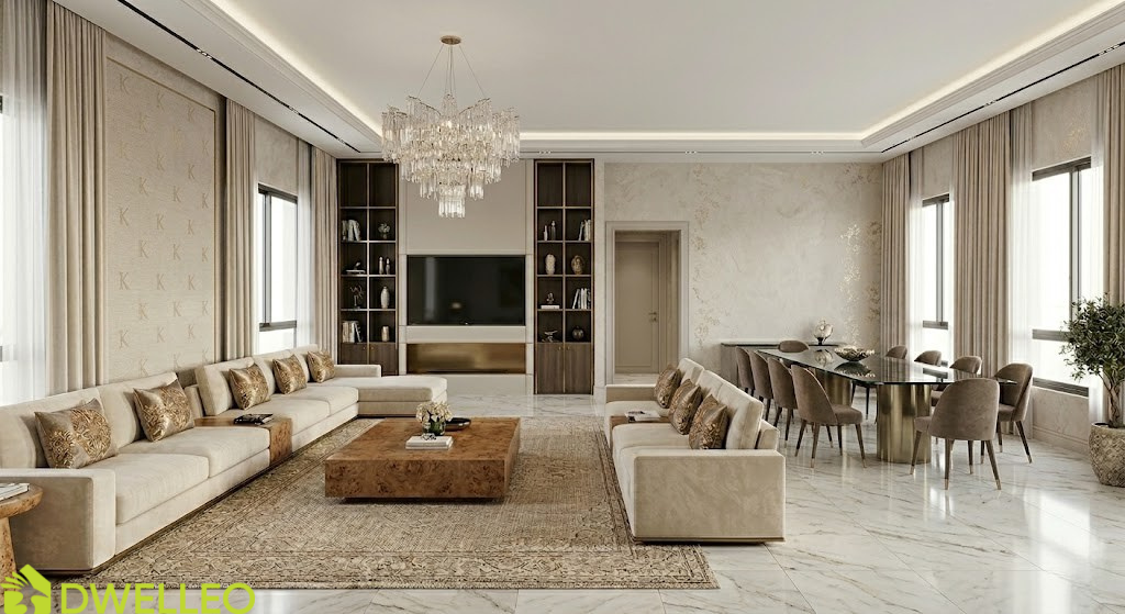Vertical Palaces: A Sprawling 247 SQM Residence with 5 Rooms, Formal Majlis, and a Private Roof Garden